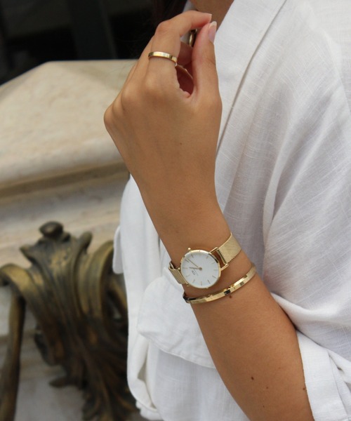 「Daniel Wellington」 リング 13.5 イエローゴールド レディース_画像8