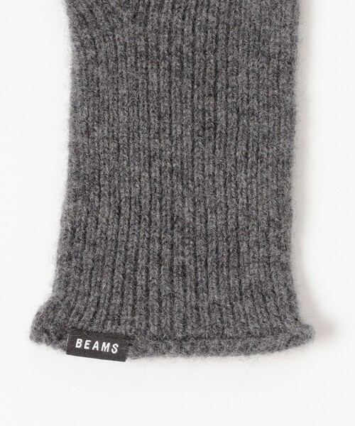 BEAMS（ビームス） 手袋 カシミア フィンガーレス グローブ メンズ