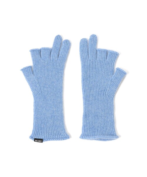 BEAMS（ビームス） 手袋 カシミア フィンガーレス グローブ メンズ