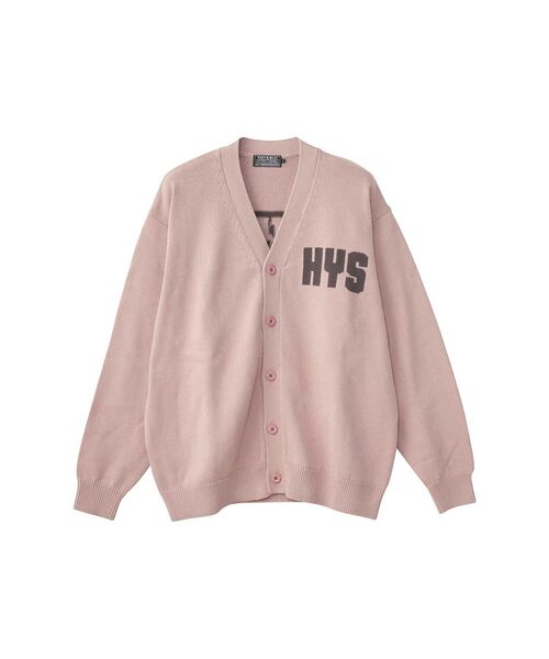 HYSTERIC GLAMOUR カーディガン BAD ASS MAMA編込 メンズ