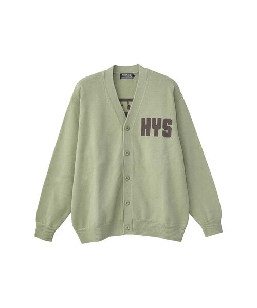 hysteric glamourヒステリックグラマー 編込カーディガン HYSTERIC GLAMOUR（ヒステリックグラマー）の「HYSTERIC STEEL編