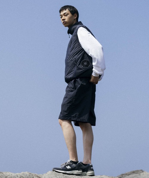 ACLO アクロ BACK RAFFLE VEST ベスト ジレ 日本製 重ね着 LINO VEST｜muller of yoshiokubo(ミュラーオブヨシオクボ)公式