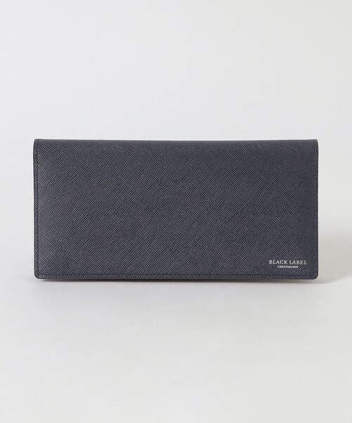 [未使用品] BLACK LABEL CRESTBRIDGE 長財布 ネイビー ブラックレーベル クレストブリッジ 長財布（ファッション）の