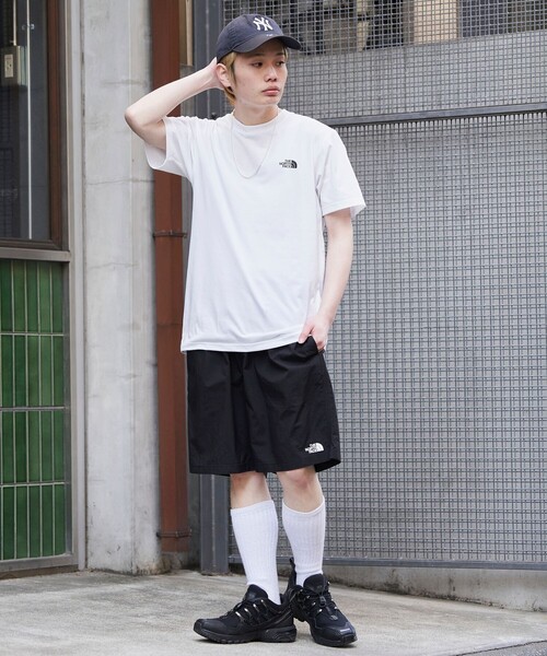 「PUBLUX」 「THE NORTH FACE」ショートパンツ LARGE ブラック メンズ_画像6