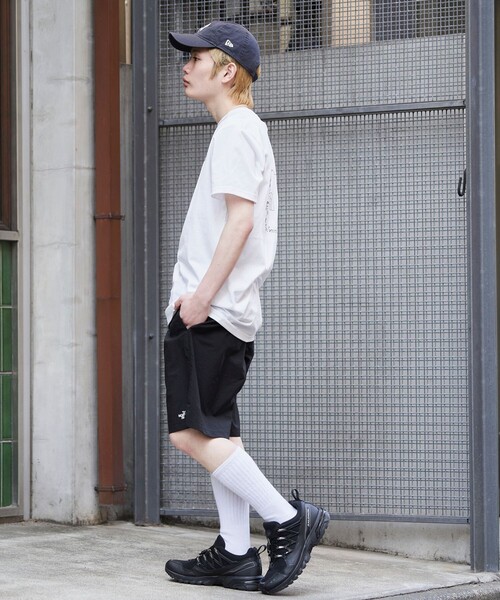 「PUBLUX」 「THE NORTH FACE」ショートパンツ LARGE ブラック メンズ_画像7