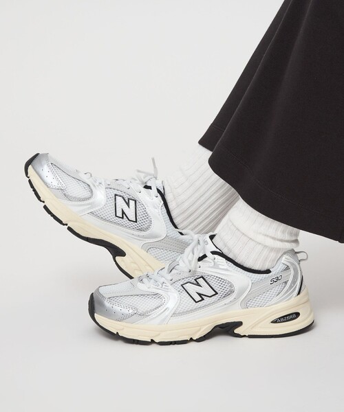 【新品】 New Balance 530 ホワイト スニーカー24.5 New Balance スニーカー 530 レディース メンズ : ZOZOTOWN