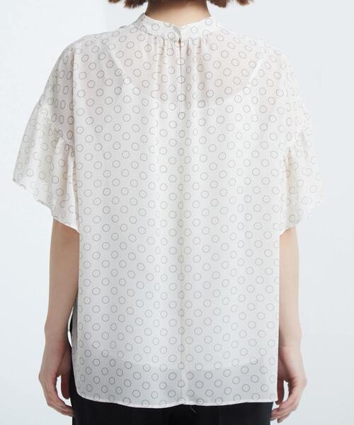 「TIARA」 半袖ブラウス FREE アイボリー レディース_画像9