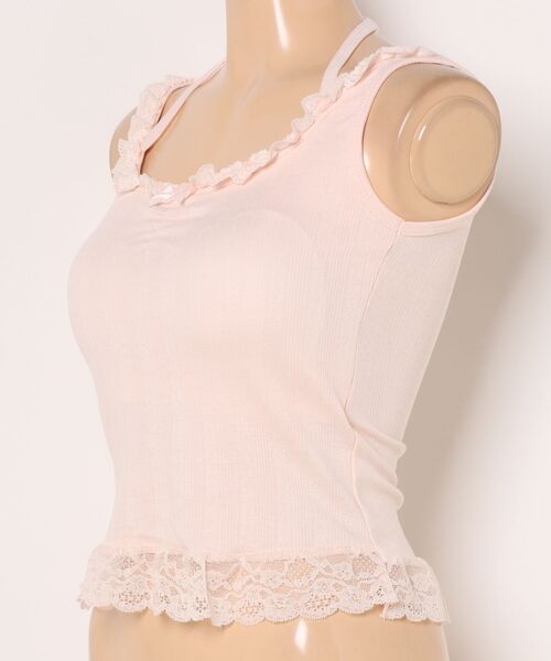 Lace Ladies（レースレディース） タンクトップ ノースリーブ ペプラム