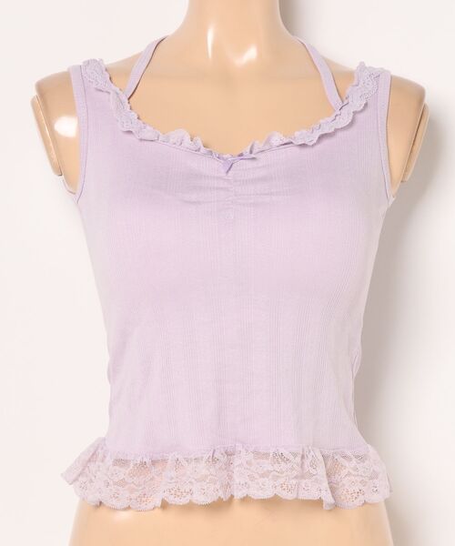 Lace Ladies（レースレディース） タンクトップ ノースリーブ ペプラム