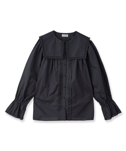 LA MARINE FRANCAISE（マリンフランセーズ） ブラウス シャツ レースの
