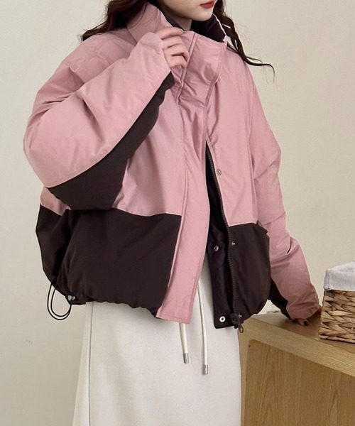 aimoha（アイモハ） ダウンコート ダウンジャケット リバーシブルバイ