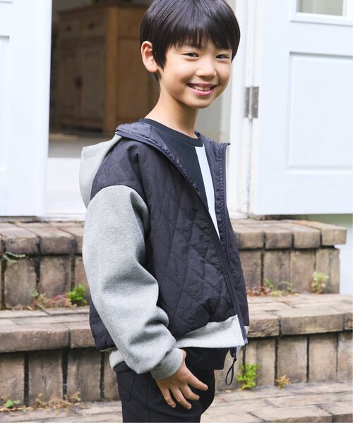 ikka（イッカ） ブルゾン アウター 「親子コーデ」コンビブロックス