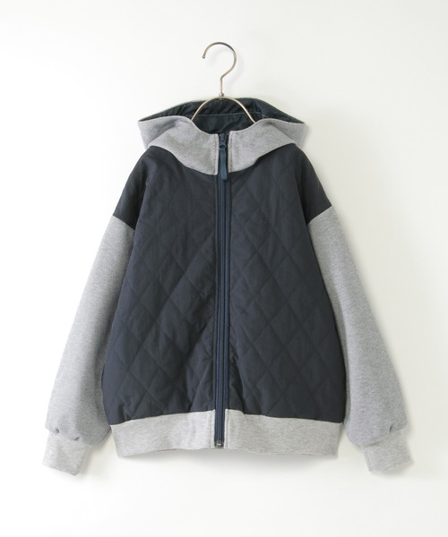 family japan アウター ikka（イッカ） ブルゾン アウター 「親子コーデ」コンビブロックス