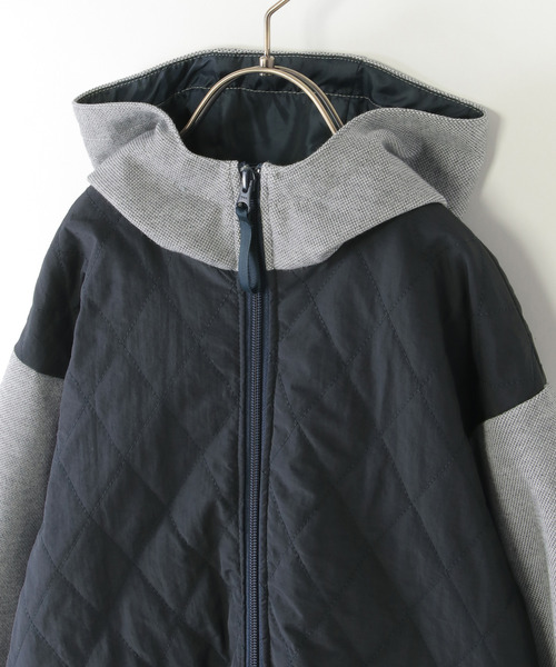 ikka（イッカ） ブルゾン アウター 「親子コーデ」コンビブロックス