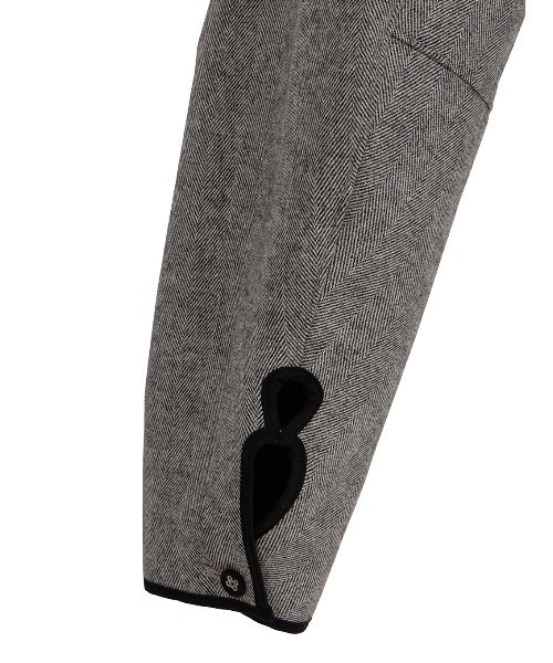ジャケット ノーカラージャケット OVAL SCOOP BOLERO レディース | ELCHELE | 11