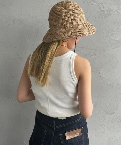 「halo commodity」 ストローハット F ブラウン レディース_画像6