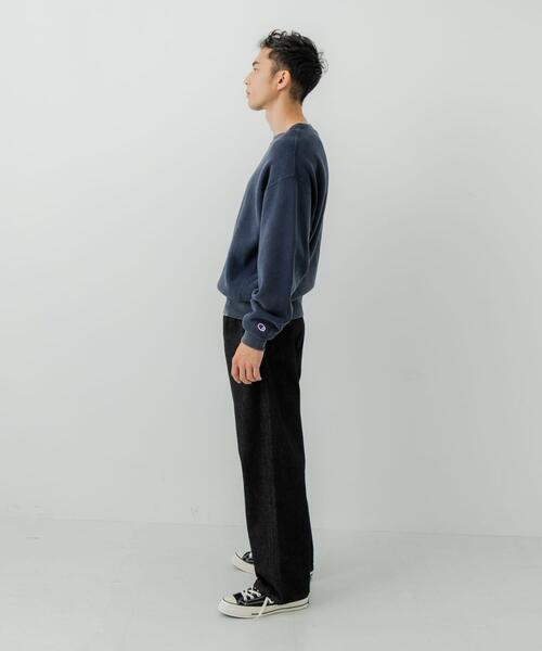 もこもこ  Champion×URBAN RESEARCH別注 セール】『別注』CHAMPION×URBAN RESEARCH SNOW POWDER WASH CREW-NECK