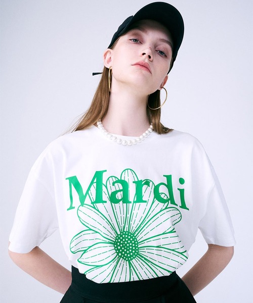 「Mardi Mercredi」 半袖Tシャツ FREE ホワイト系その他 レディース_画像5