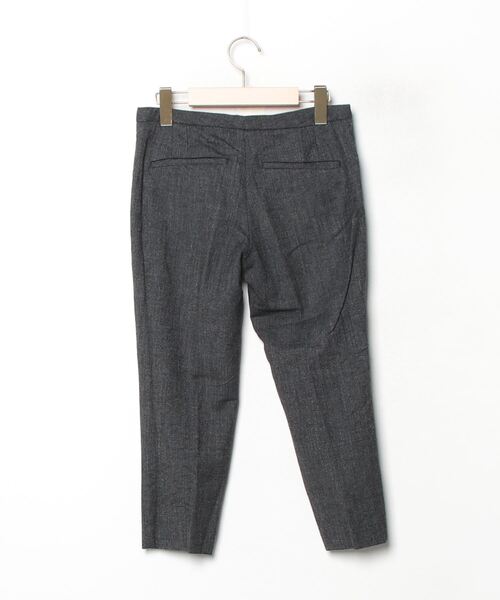新品　Theory セオリー　クロップドパンツ　毛100% 黒　ブラック　0 新品 Theory セオリー クロップドパンツ 毛100% 黒 ブラック 0 新品