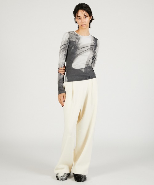 PRANK PROJECT（プランクプロジェクト） パンツ ワイドニットパンツ