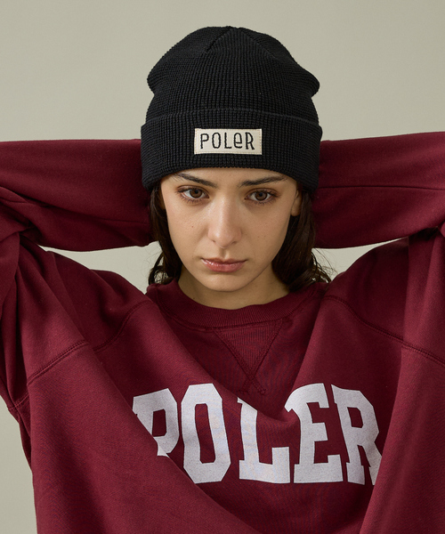 POLeR（ポーラー） ニット帽 ニットキャップ 「POLER / ポーラー