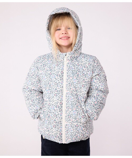 PETIT BATEAU（プチバトー） ダウン アウター 中綿入りフード