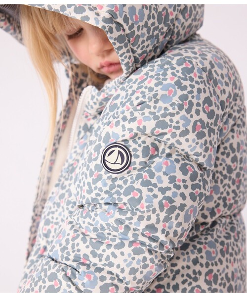 PETIT BATEAU（プチバトー） ダウン アウター 中綿入りフード