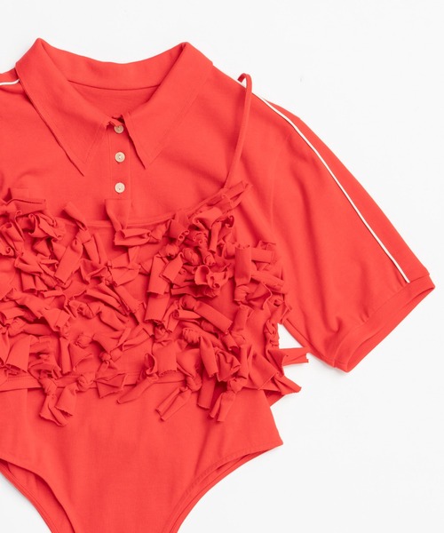 MAISON SPECIAL（メゾンスペシャル） キャミソール FREE レッド