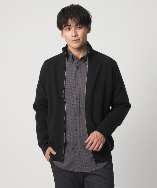 A DAY IN THE LIFE カーディガン ミラノリブ ドライバーズ