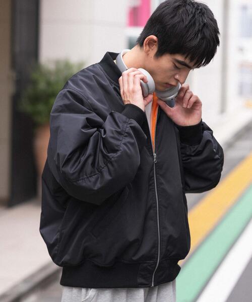 WEGO（ウィゴー） ma1 ma-1 WEGO/2WAYフードパファーMA-1 メンズ