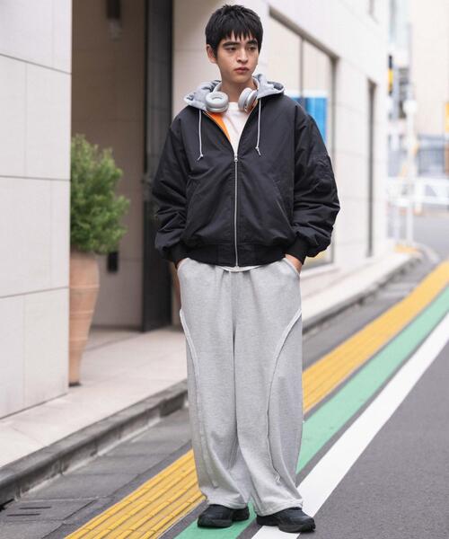 WEGO（ウィゴー） ma1 ma-1 WEGO/2WAYフードパファーMA-1 メンズ