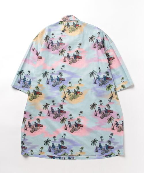「ADANS」 半袖シャツ L ベージュ メンズの画像