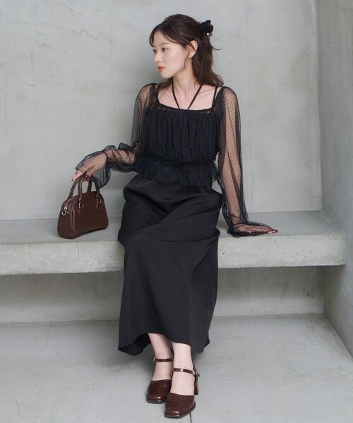 Kastane（カスタネ） ワンピース 「結婚式/オケージョン/2サイズ展開