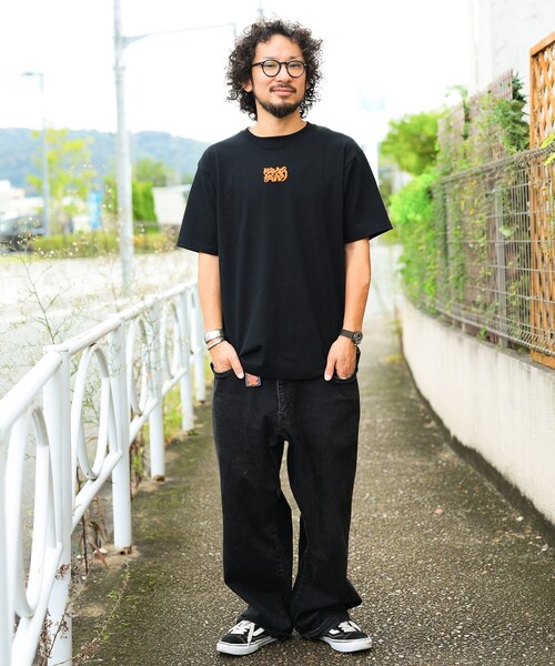BEAMS JAPAN（ビームス ジャパン） tシャツ 大満足 髭文字Tシャツ