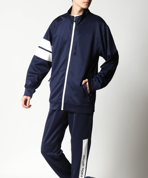 ARCADE（アーケード） セットアップジャージ L ネイビー メンズ