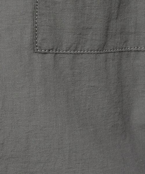 「OPAQUE.CLIP」 長袖ブラウス 38 ダークグレー レディース_画像6