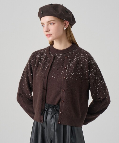 ANAYI（アナイ） カーディガン 「セットアップ対応商品」リップル