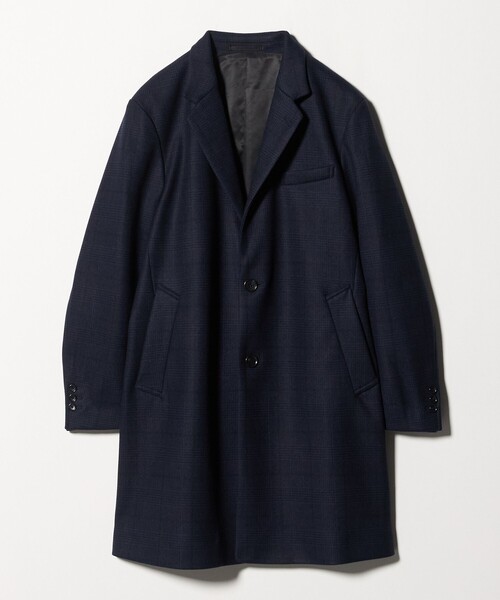 A DAY IN THE LIFE チェスターコート コート ニットメルトン シングル