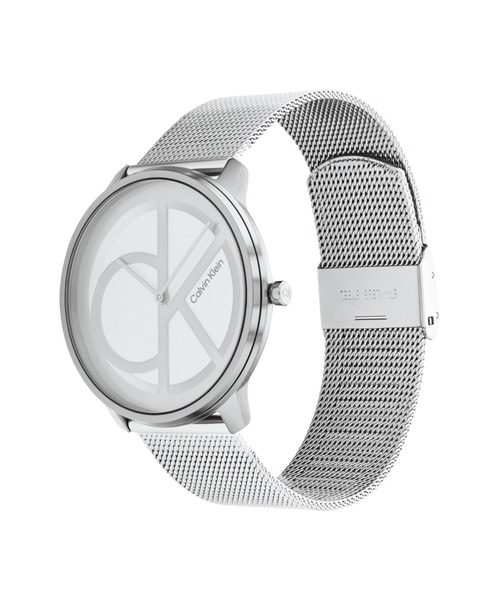   CK 時計 シルバー ステンレス Calvin Klein（カルバン・クライン） アナログ腕時計 - シルバー