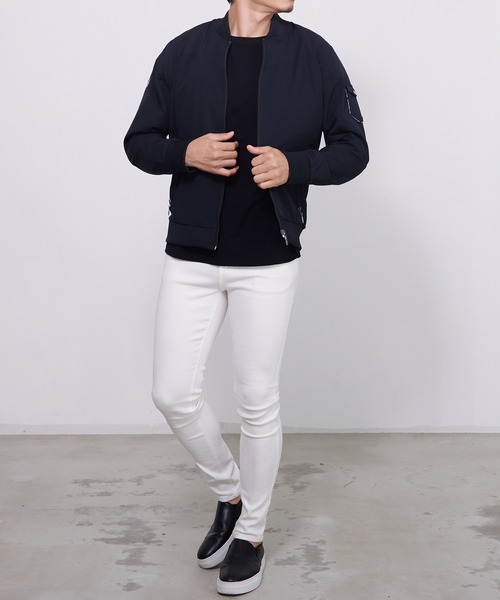 「VIOLA」 「VIOLA RUMORE」ブルゾン X-LARGE オフホワイト メンズ_画像9