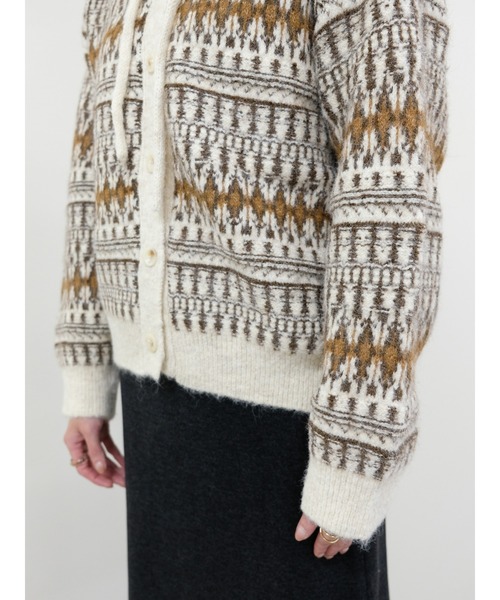 DOLLUPOOPS（ドールアップウップス） カーディガン フェアアイル