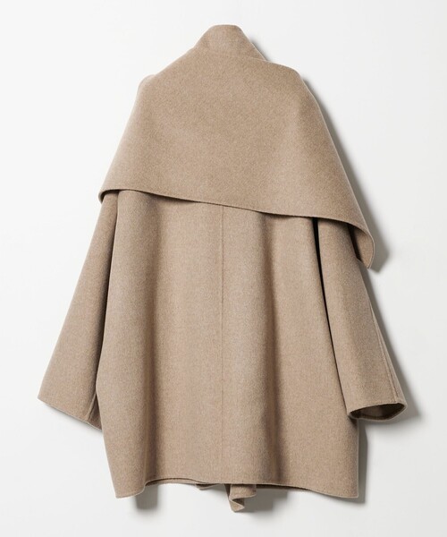 conte コート アウター 「conte」リバー ストールコート レディース