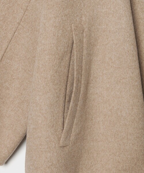 conte コート アウター 「conte」リバー ストールコート レディース