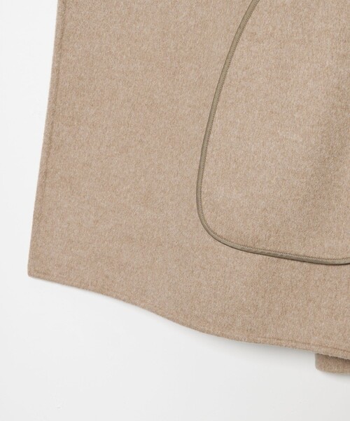 conte コート アウター 「conte」リバー ストールコート レディース