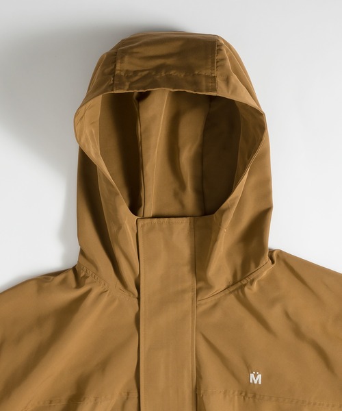 「MUHET」 マウンテンパーカー X-LARGE ライトグレー レディース_画像6