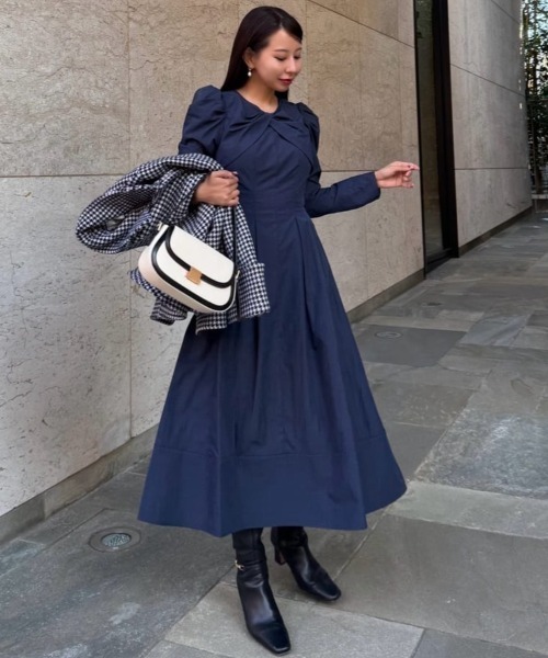 Her lip to 長袖ワンピース S パープル レディース : ZOZOTOWN Yahoo