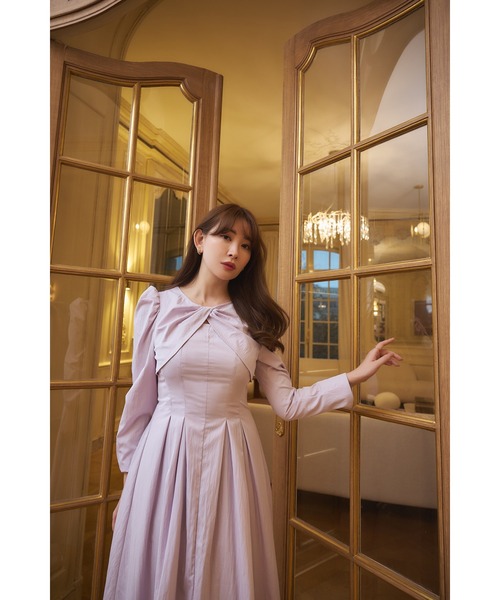 Her lip to 長袖ワンピース S パープル レディース : ZOZOTOWN Yahoo