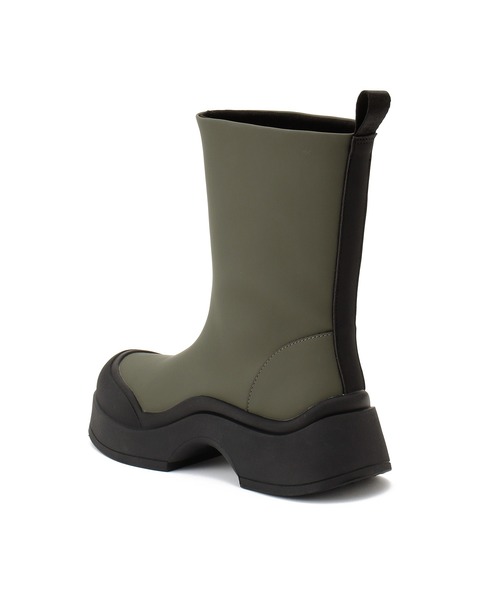 「ADAM ET ROPE'」 ショートブーツ 23.0cm ブラック レディース_画像8