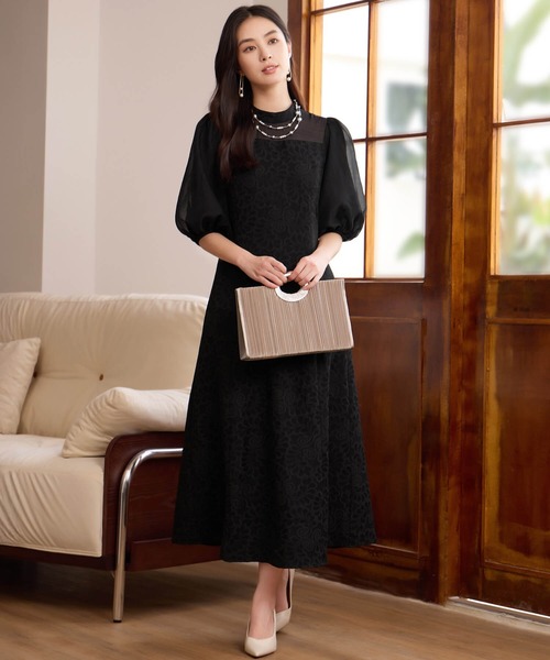 パーティードレス　オケージョンドレス　ブラック Cinderella（シンデレラ） ドレス オケージョンドレス ドレス