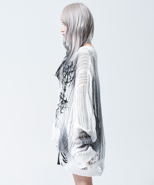 REFLEM（レフレム） ニット セーター 「REFLEM/レフレム」顔料加工